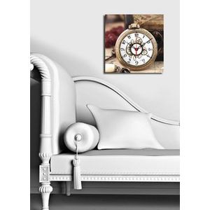 Ceas decorativ de perete Clock Art, 228CLA1604, Multicolor imagine