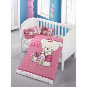 Lenjerie de pat pentru copii, Victoria, 121VCT2018, Multicolor imagine