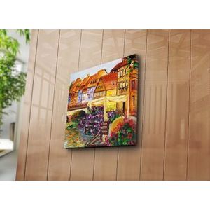 Tablou decorativ Bonanza, 242BNZ1253, 45 x 45 cm, Multicolor imagine