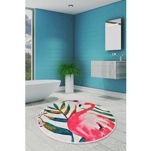 Covor de baie, Chilai Home by Alessia, 140 cm, 359CHL4151, acrilic, Multicolor imagine