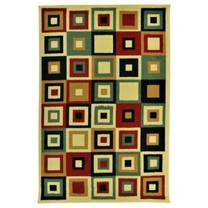 Covor Decorino Modern & Geometric C116-030206, 67 x 120 cm, polipropilena, Multicolor imagine