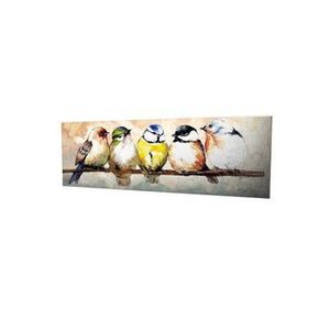 Tablou decorativ canvas Majestic, 30 x 80 cm, 257MJS1437, panza, Multicolor imagine
