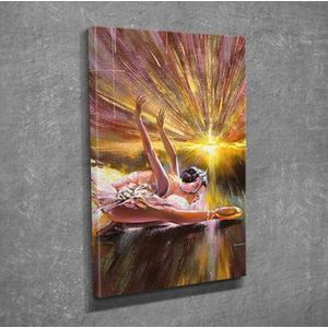 Tablou decorativ, Vega, Canvas 100 procente, lemn 100 procente, 30 x 40 cm, 265VGA1015, Multicolor imagine