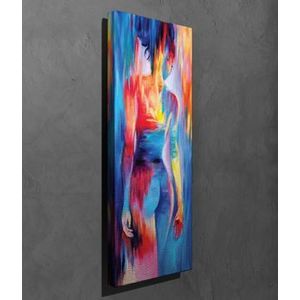 Tablou decorativ, Vega, Canvas 100 procente, lemn 100 procente, 30 x 80 cm, 265VGA1227, Multicolor imagine