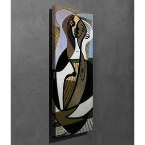 Tablou decorativ, Vega, Canvas 100 procente, lemn 100 procente, 30 x 80 cm, 265VGA1221, Multicolor imagine