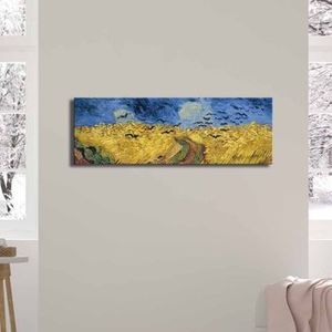 Tablou decorativ, Canvart, Canvas, 30 x 90 cm, lemn 100 procente, 249CVT1382, Multicolor imagine