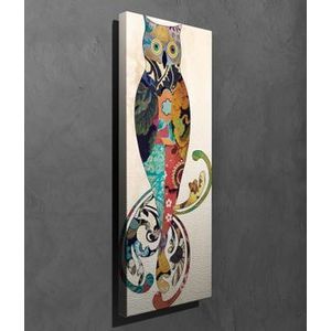 Tablou decorativ, Vega, Canvas 100 procente, lemn 100 procente, 30 x 80 cm, 265VGA1147, Multicolor imagine