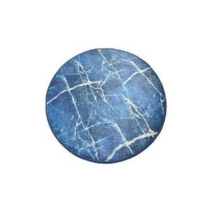 Covor de baie, Chilai Home by Alessia, 100 cm, 359CHL4129, micro poliamida, Albastru imagine