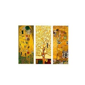 Tablou decorativ, Marvellous, 537MRV5167, 3 piese, 70 x 50 cm, MDF, Multicolor imagine