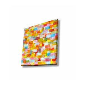 Tablou decorativ, Glory, 887GLR1066, 45 x 45 cm, CANVAS, Multicolor imagine