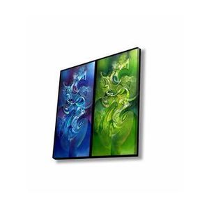 Tablou decorativ, Glory, 887GLR1038, 45 x 45 cm, CANVAS, Multicolor imagine
