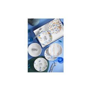 Set 6 farfurii desert Kutahya Porselen, 21 x 21 x 2 cm, 710KTP3327, portelan, Multicolor imagine