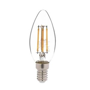 Bec LED, Sage, E14 Düz Gün Işığı, E14, 4 W, 3000K, 450 Lm, sticla imagine