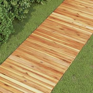 vidaXL Alee de grădină, 200x50 cm, lemn masiv de acacia imagine