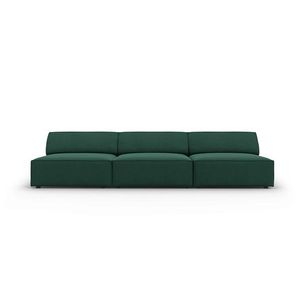 Canapea 3 locuri, Jodie, Micadoni Home, BL, 240x102x70 cm, poliester, verde imagine