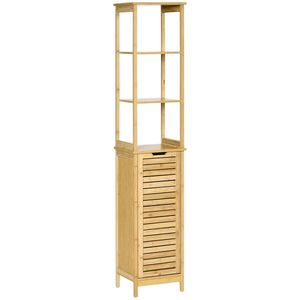 Kleankin mobilier baie tip turn, lemn, 34x30x173 cm | AOSOM RO imagine