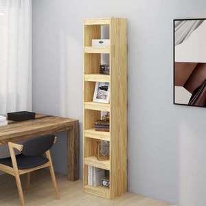 vidaXL Bibliotecă/Separator cameră, 40x30x199 cm, lemn masiv pin imagine