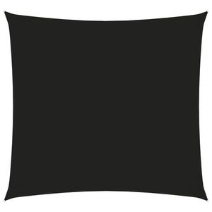 vidaXL Parasolar, negru, 4x4 m, țesătură oxford, pătrat imagine