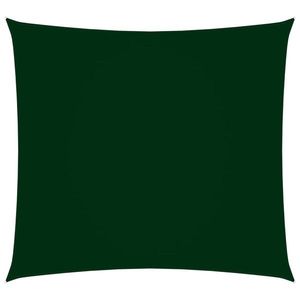 vidaXL Parasolar, verde închis, 2x2 m, țesătură oxford, pătrat imagine