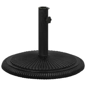 vidaXL Bază de umbrelă, negru, 45x45x30, fontă imagine