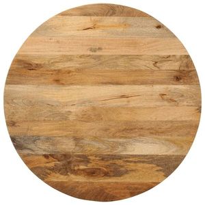 vidaXL Blat de masă rotund, Ø 70x3, 8 cm, lemn masiv de mango brut imagine
