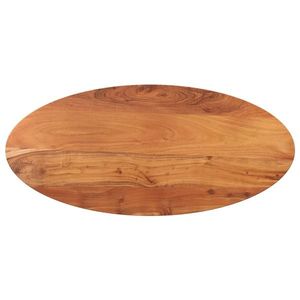 vidaXL Blat de masă oval, 110x40x3, 8 cm, lemn masiv de acacia imagine