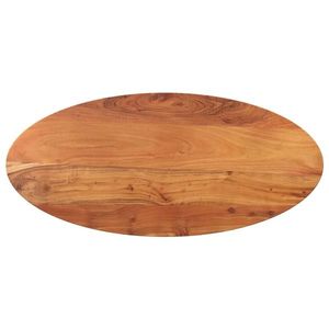 vidaXL Blat de masă oval, 110x40x2, 5 cm, lemn masiv de acacia imagine