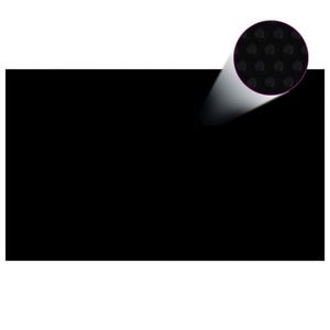 vidaXL Prelată piscină dreptunghiulară, negru, 500 x 300 cm, PE imagine