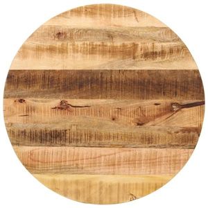 vidaXL Blat de masă rotund, Ø 70x1, 5 cm, lemn masiv de mango brut imagine