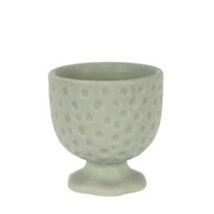 Suport ou din ceramica verde 5x5.5 cm imagine