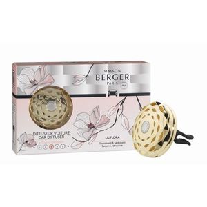 Set odorizant masina Maison Berger Bolero Gold + rezerva ceramica Liliflora imagine