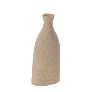 Vaza Serenity din ceramica bej 13x7x18 cm imagine