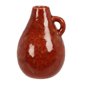 Vaza Nora din ceramica caramiziu 8x12 cm imagine