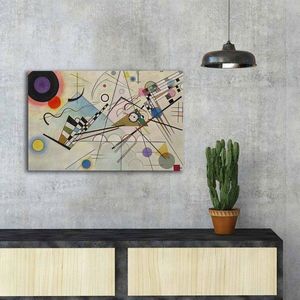 Tablou decorativ, FAMOUSART-043, Canvas, Dimensiune: 45 x 70 cm, Multicolor imagine