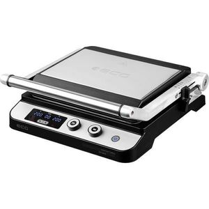 Grill ECG KG 1000 Gourmet Contact, 1650/-/2000 W, 2 termostate independente imagine