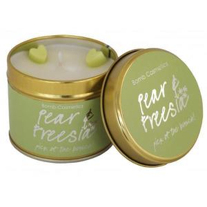 Lumanare parfumata Pear & Freesia, 200g - Bomb Cosmetics imagine