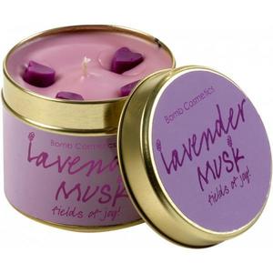 Lumanare parfumata Lavender Musk, 200g - Bomb Cosmetics imagine