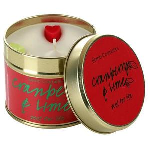 Lumanare parfumata Cranberry & Lime Bomb Cosmetics, 250g imagine
