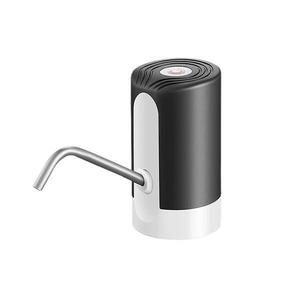 Pompa de apa electrica portabila, mini USB, 1200mAh, dimensiune 12.8 X 7.2 cm, negru/alb imagine
