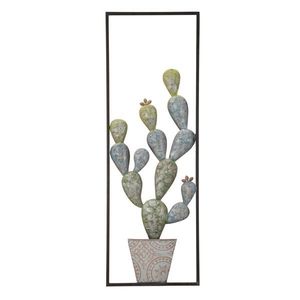 Mauro Ferretti Decoratiune De Perete Cactus-Cadru 31X2, 5X90CM imagine