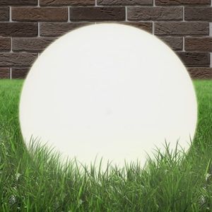 vidaXL Lampă bol cu LED, sferică, 50 cm, PMMA imagine
