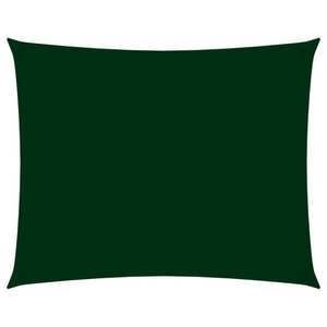 vidaXL Parasolar, verde închis, 3x5 m, țesătură oxford, dreptunghiular imagine