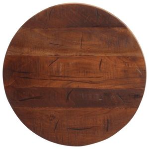 vidaXL Blat de masă rotund, Ø 50x3, 8 cm, lemn masiv reciclat imagine