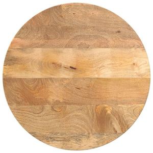 vidaXL Blat de masă rotund, Ø 60x2, 5 cm, lemn masiv de mango brut imagine