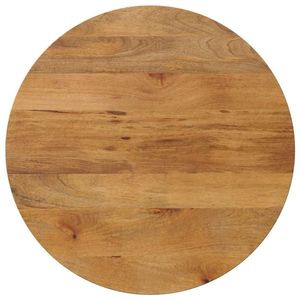 vidaXL Blat de masă rotund, Ø 70x2, 5 cm, lemn masiv de mango brut imagine