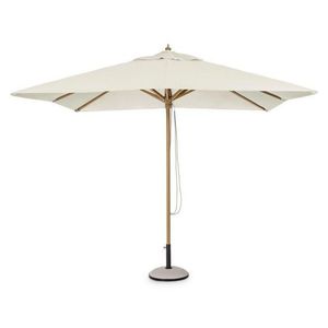 Umbrela pentru gradina/terasa Eclipse, Bizzotto, 300 x 300 x 260 cm, stalp 20 x 30 mm, aluminiu/poliester, natural imagine