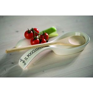 Suport pentru lingura Dolce Casa La Casa Di Campagna, Tognana Porcellane, 23 cm, ceramica, alb imagine