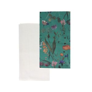 Set 2 servete masa Flora, Andrea Fontebasso, 50x70 cm, bumbac, multicolor imagine