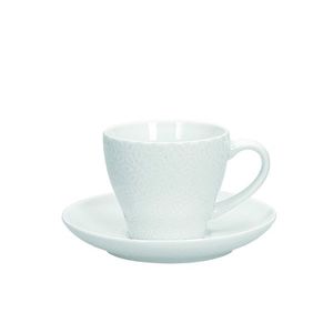 Set 6 cesti de ceai cu farfurie Olimpia, Tognana Porcellane, 210 ml, portelan New Bone China, alb imagine