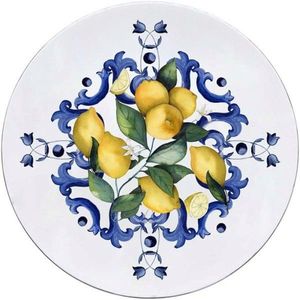 Platou rotund Citrus, Andrea Fontebasso, 33 cm, polimer, multicolor imagine